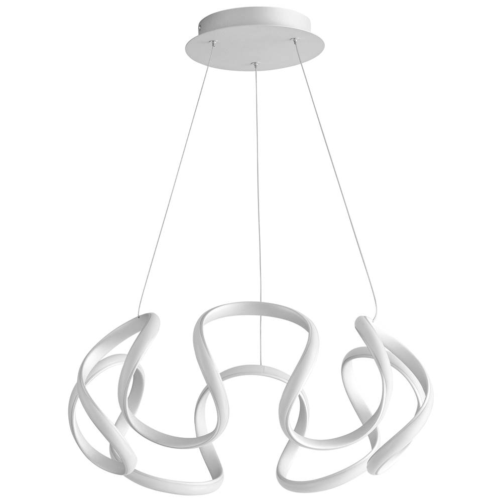 Oxygen Lighting Cirro Ceiling Mount In Silver Graphite