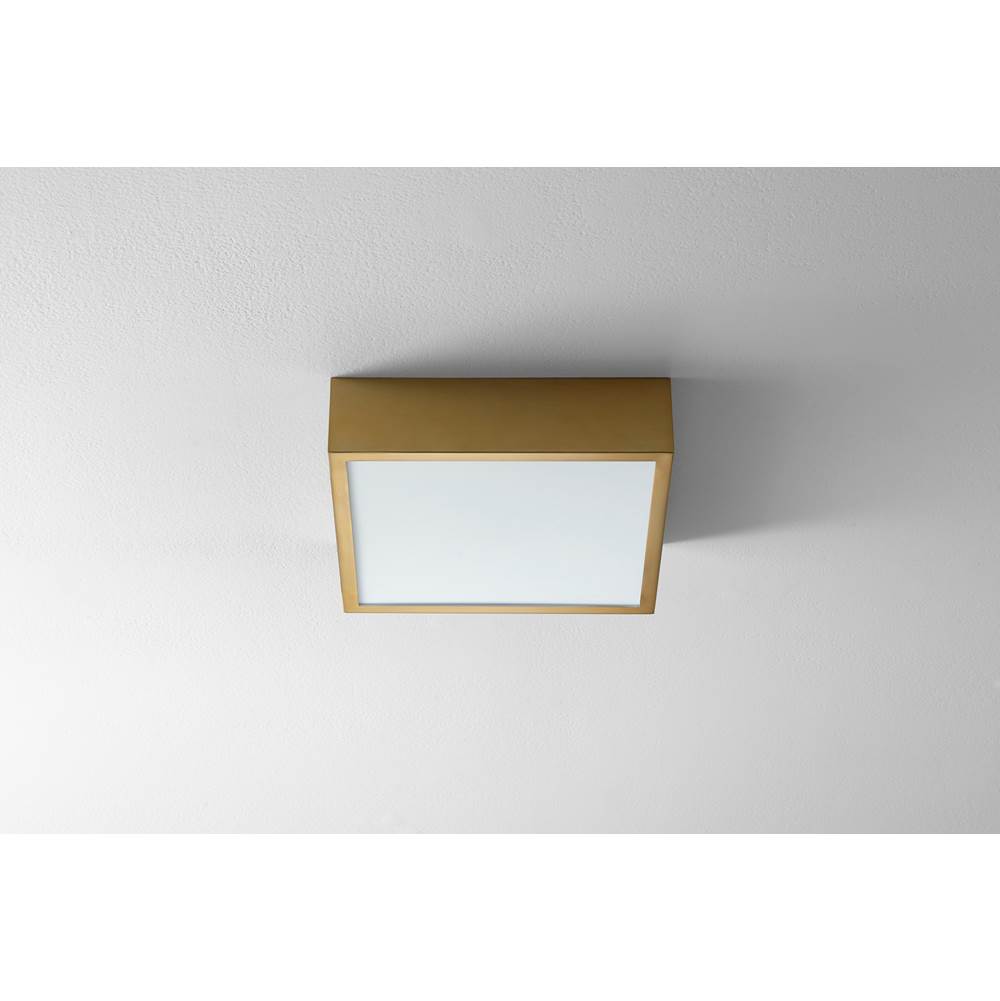 Oxygen Lighting Pyxis Ceiling Mount In Aged Brass