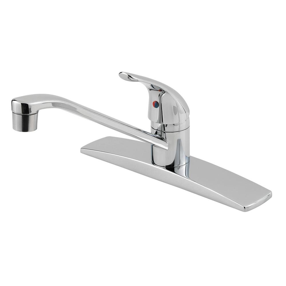 Pfister G134-1444 - Chrome - Single Handle Kitchen Faucet