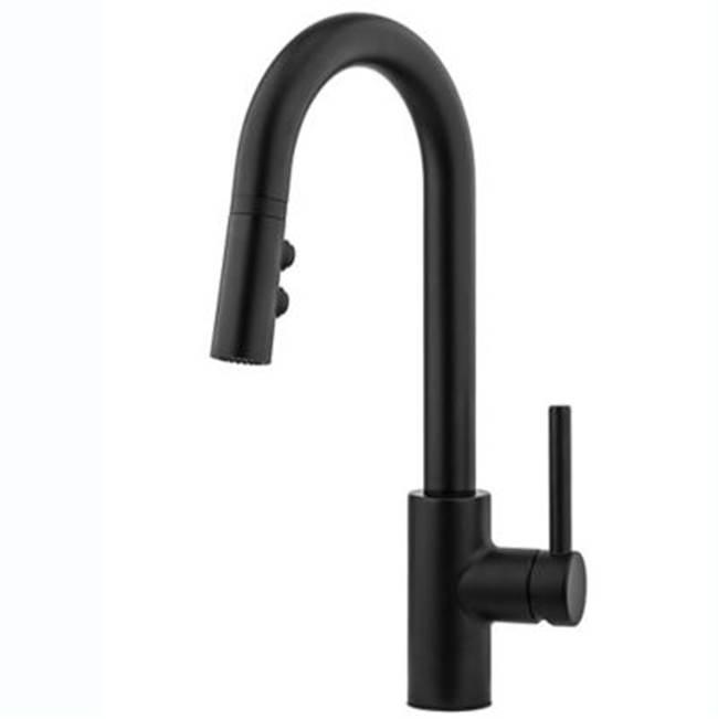 Pfister LG572-SAB - Matte Black - Pull-down Prep Faucet