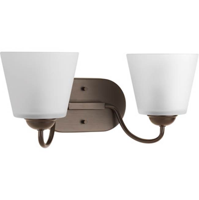 Progress Lighting Arden Collection Two-Light Bath and Vanity