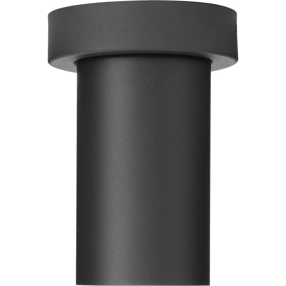 Progress Lighting 3'' Black Surface Mount Modern Adjustable Cylinder