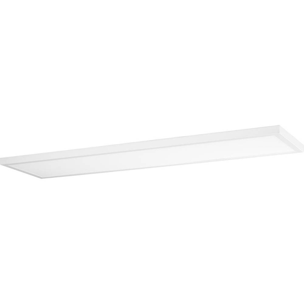 Progress Lighting Everlume LED 48-inch Satin White Modern Style Linear Ceiling Panel Light