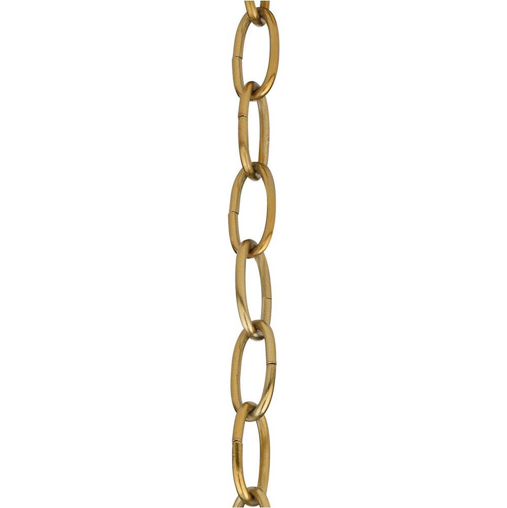 Progress Lighting Accessory Chain - 10'' of 9 Gauge Chain in Brushed Bronze