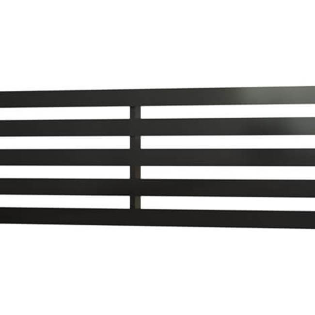 Quick Drain Drain Cover Lines 40In Polished Black