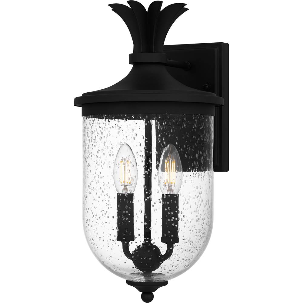 Quoizel Outdoor Wall 2 Lights Earth Black