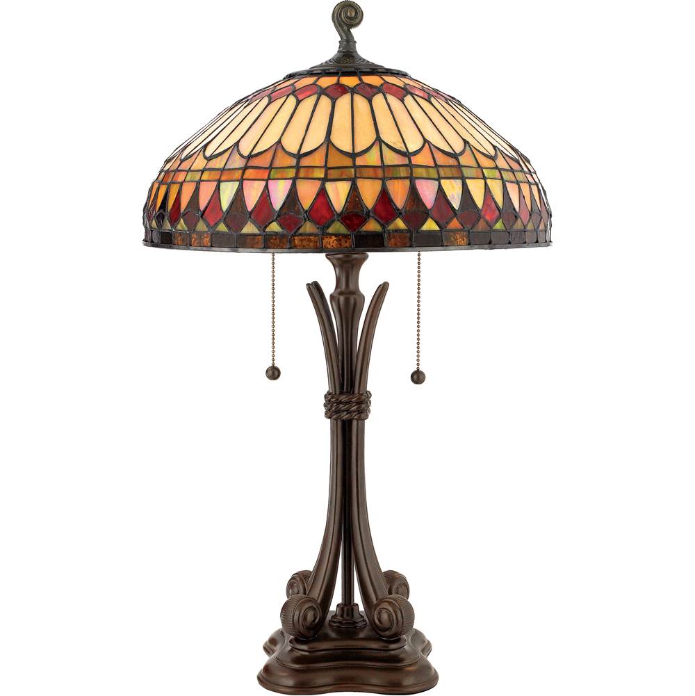 Quoizel Table Lamp Brsh Bulion 16''D