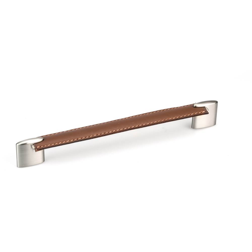 Richelieu America Contemporary Leather and Metal Pull - 745