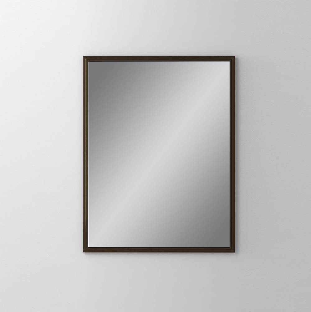 Robern Main Line Mirror, 24'' x 30'' x 1-5/8'', Rosemont Frame, Brushed Bronze