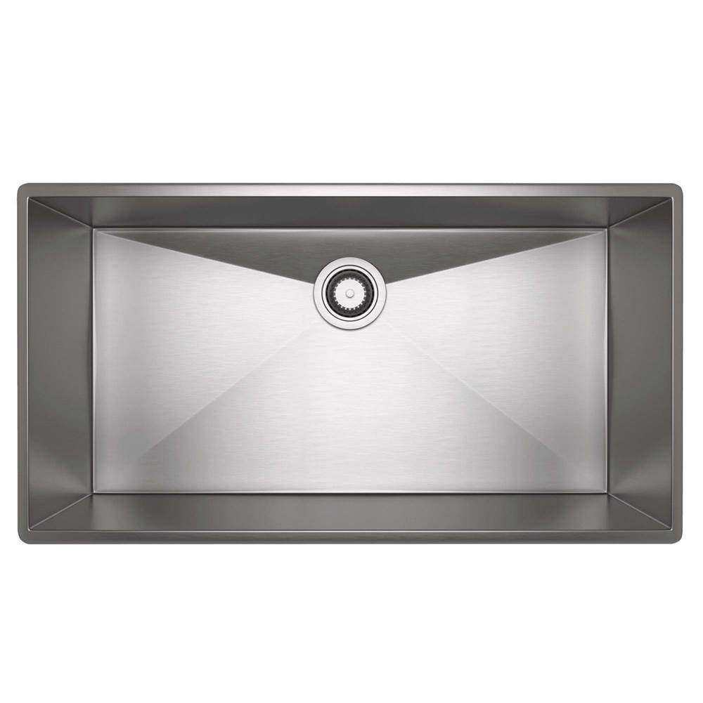 Rohl Forze™ 33'' Single Bowl Stainless Steel Kitchen Sink