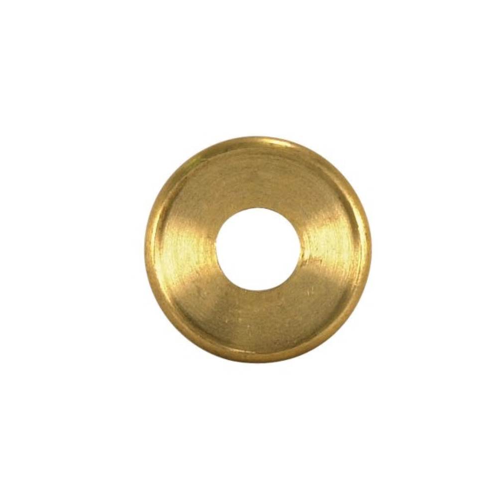 Satco 1/8 x 1-1/2'' Brass Check Ring U