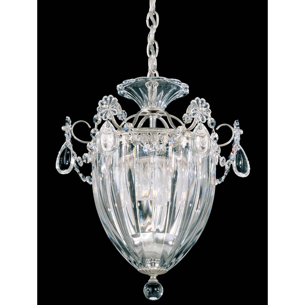 Schonbek Bagatelle 3 Light 120V Mini Pendant in French Gold with Clear Radiance Crystal
