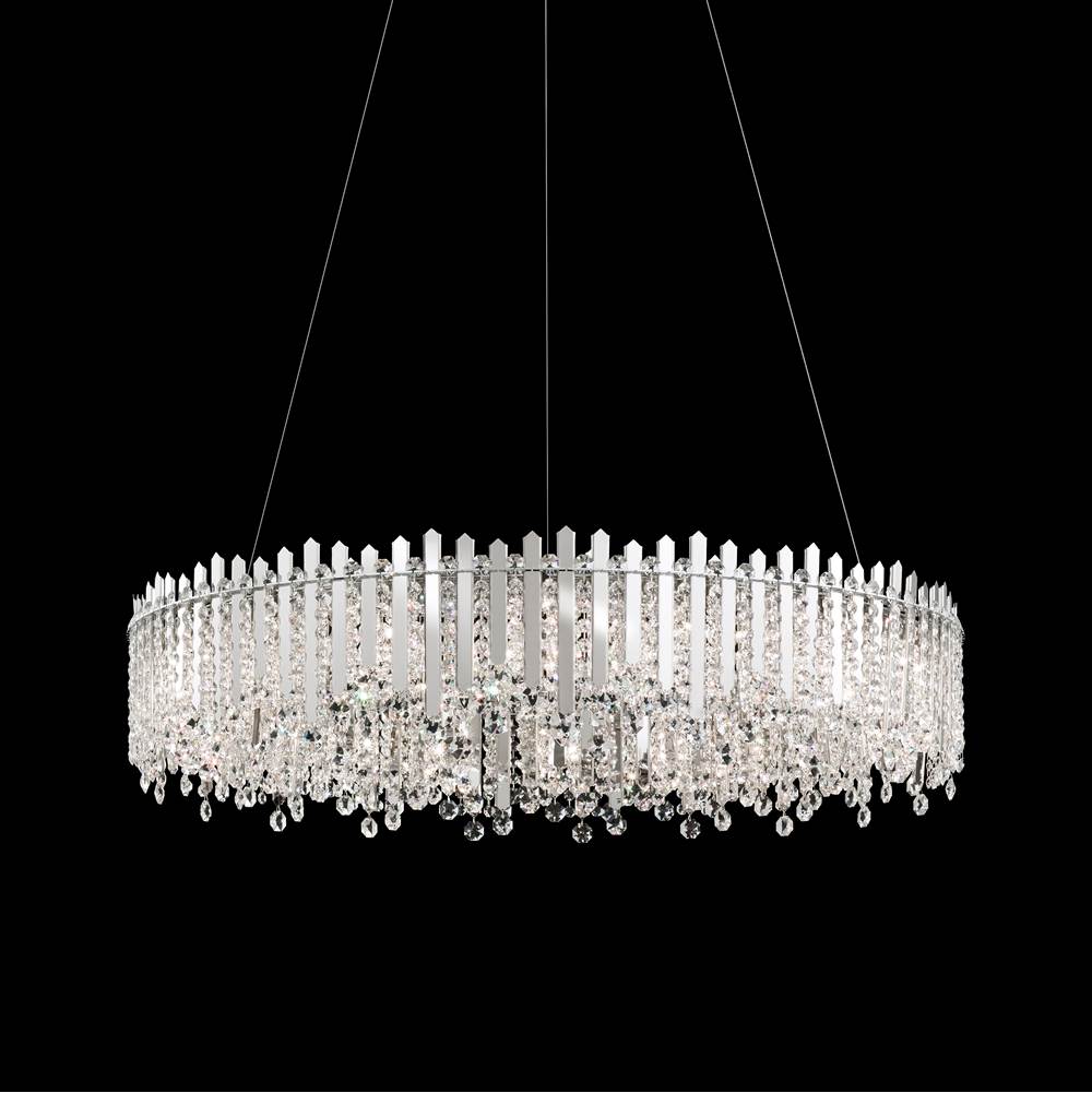 Schonbek Chatter 18 Light 120V Pendant in Gold Mirror with Clear Radiance Crystal