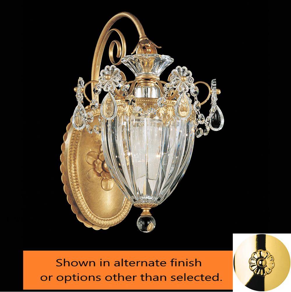 Schonbek Bagatelle 1 Light 110V Wall Sconce in Gold with Clear Heritage Crystal