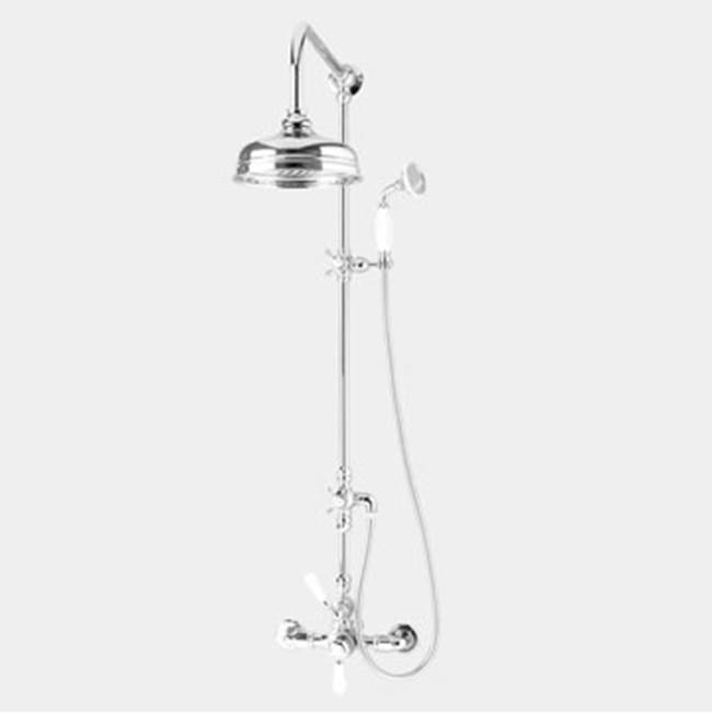 Sigma Butler Mill 1/2'' Exposed Thermostatic Shower Set With  Antique Bronze .57