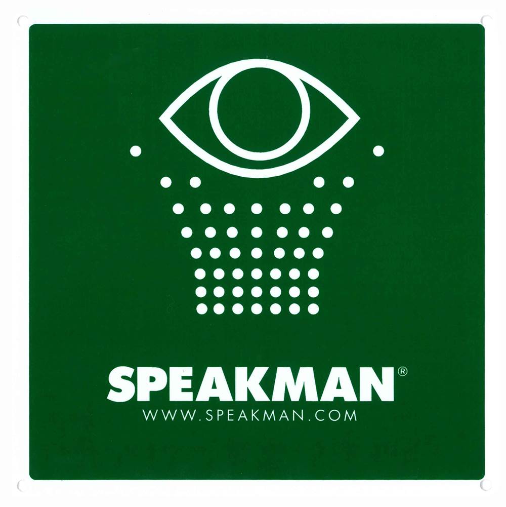 Speakman Speakman Emergency Eyewash Sign