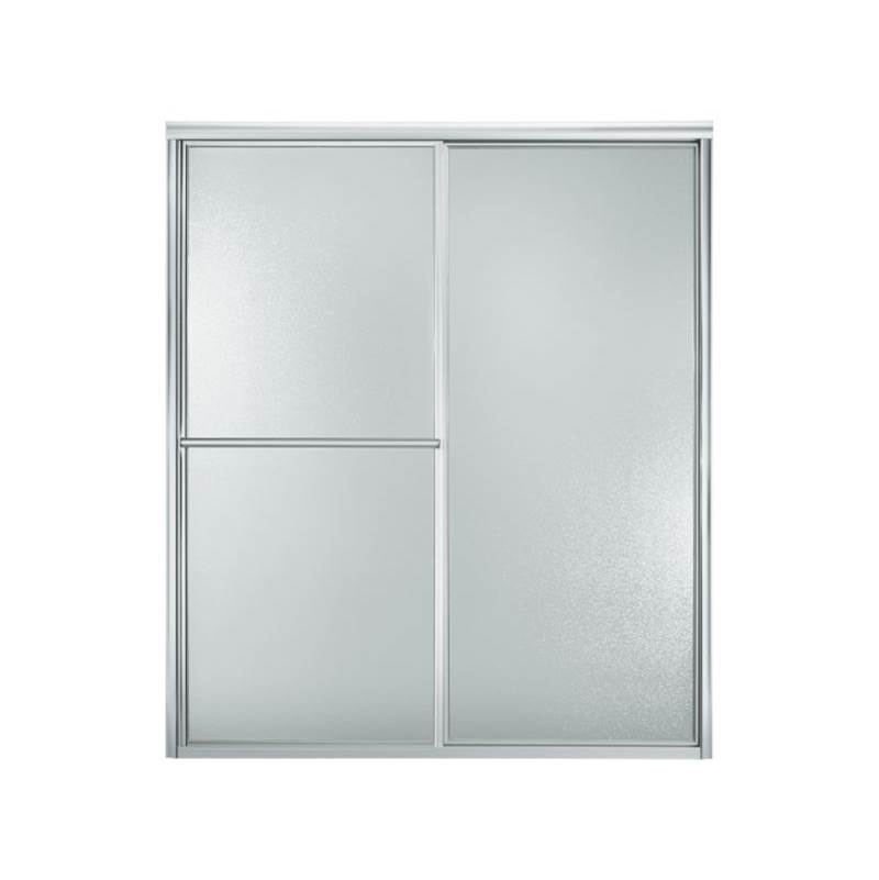 Sterling Plumbing Deluxe Framed sliding shower door, 70'' H x 41-1/2 - 46-1/2'' W, with 1/8'' thick Pebbled glass