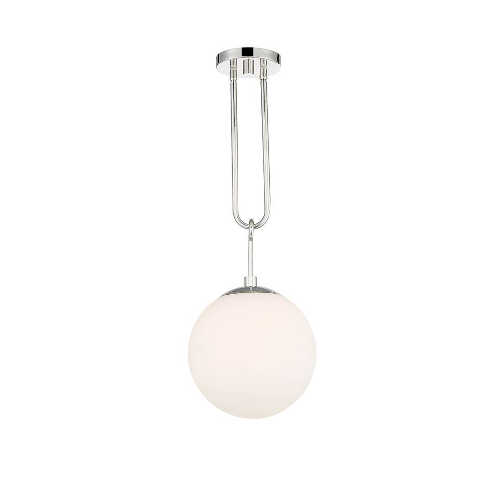Savoy House Becker 1-Light Pendant in Polished Nickel