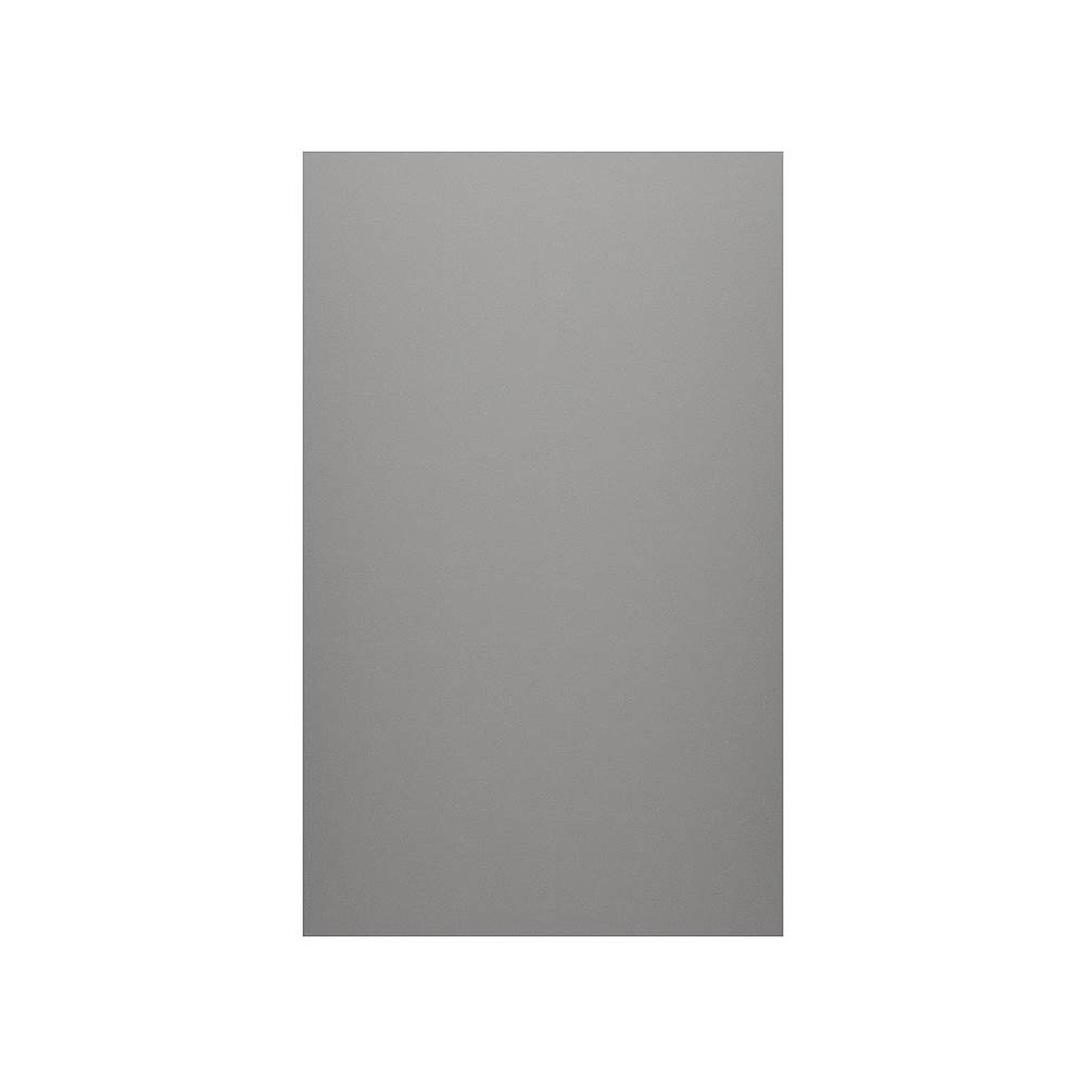 Swan SS-4896-1 48 x 96 Swanstone® Smooth Glue up Bathtub and Shower Single Wall Panel in Ash Gray