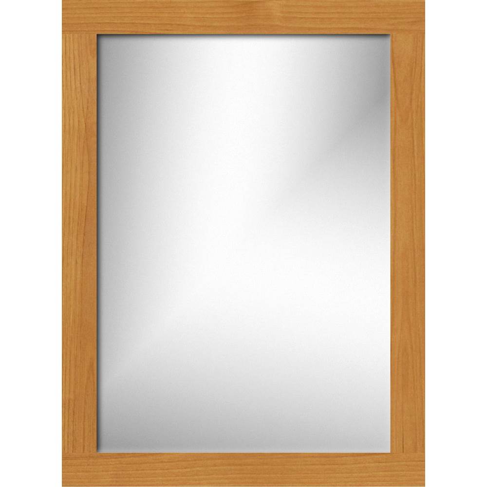 Strasser Woodenworks 24 X 0.75 X 32 Simplicity Framed Mirror Square Nat Alder