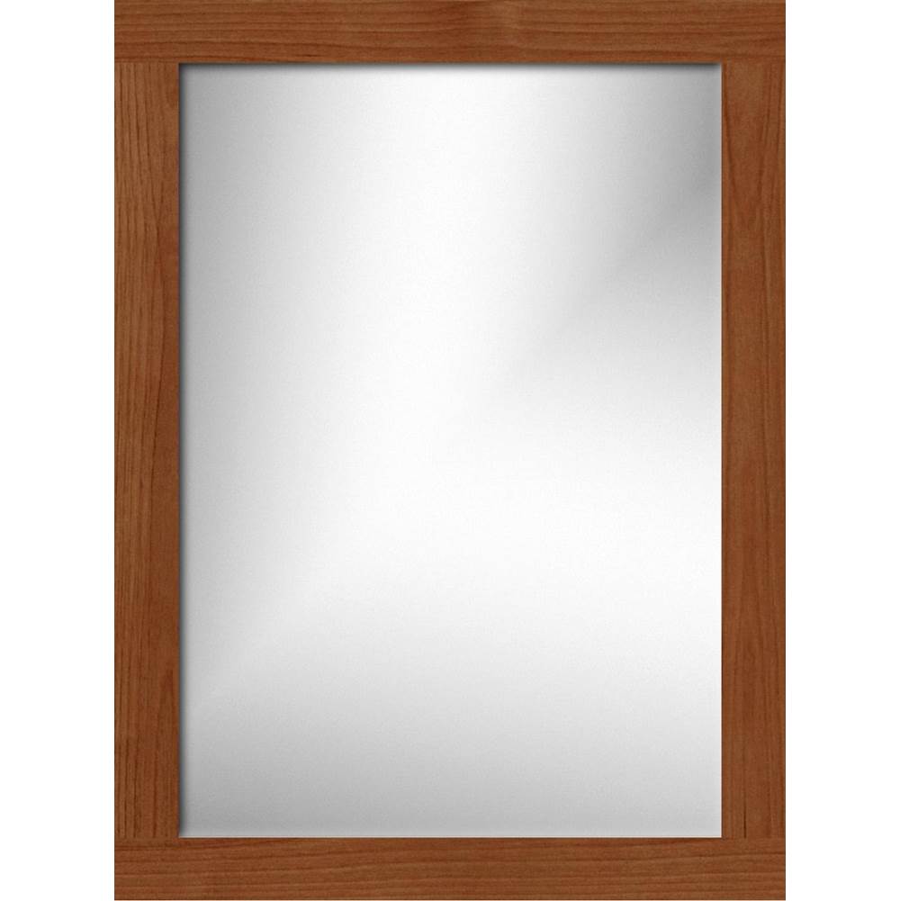 Strasser Woodenworks 24 X 0.75 X 32 Simplicity Framed Mirror Square Med Alder