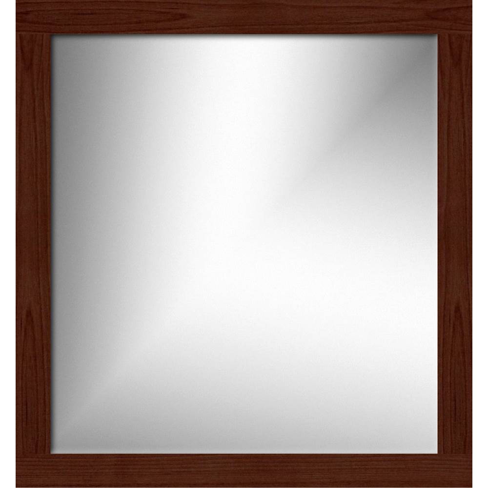 Strasser Woodenworks 30 X 0.75 X 32 Simplicity Framed Mirror Square Dk Alder