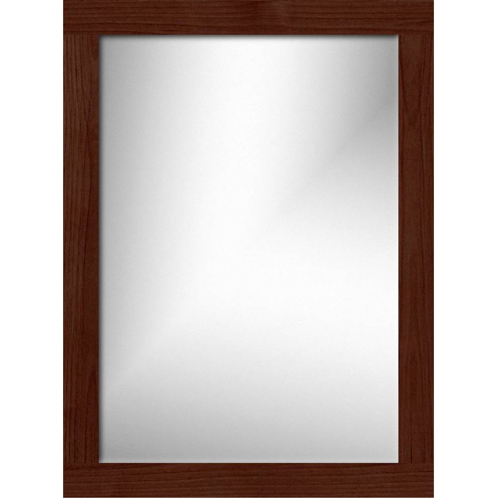 Strasser Woodenworks 24 X 0.75 X 32 Simplicity Framed Mirror Square Dk Alder