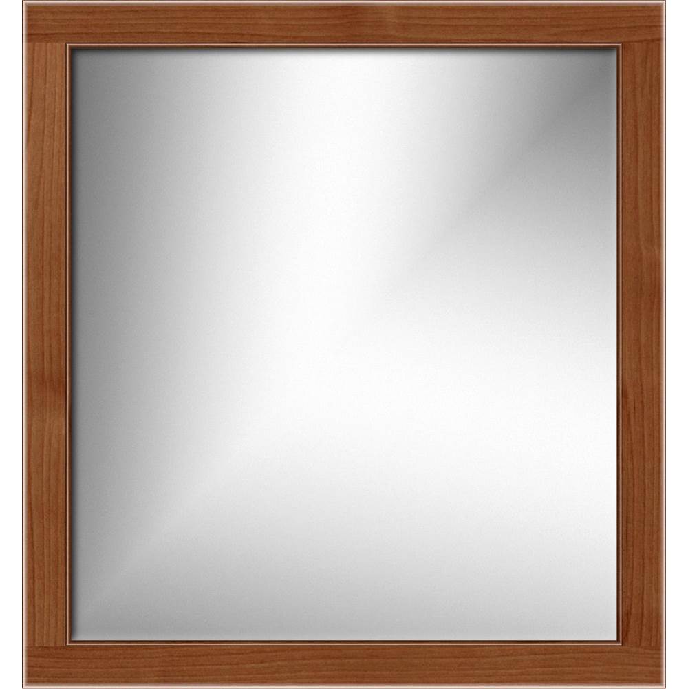 Strasser Woodenworks 30 X 0.75 X 32 Simplicity Framed Mirror Rounded Med Alder