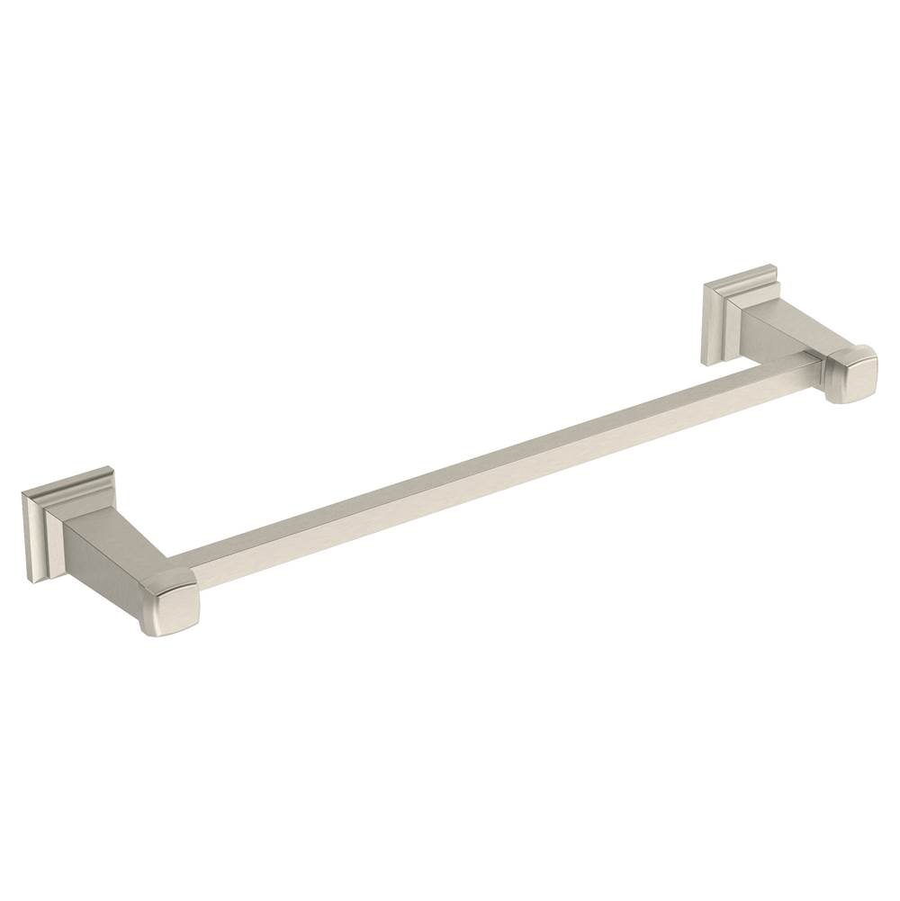 Symmons Oxford 18 in. Wall-Mounted Towel Bar in Satin Nickel