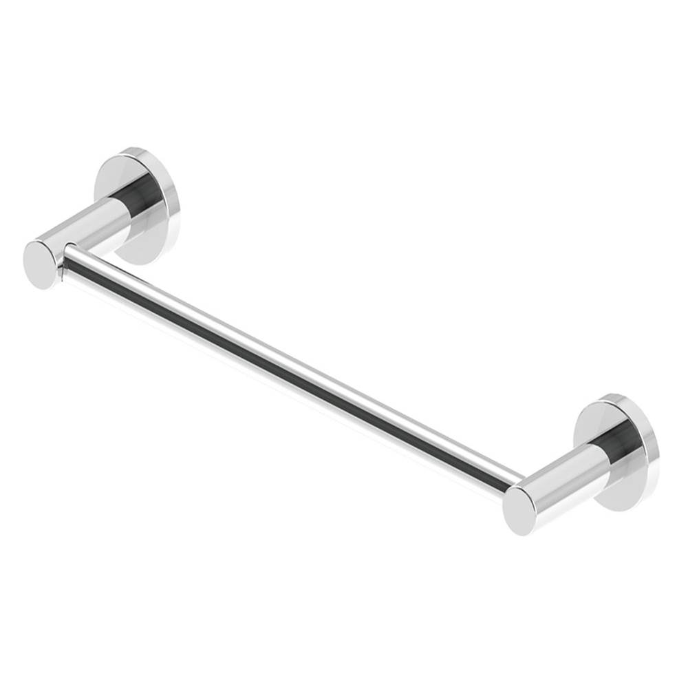 Symmons Dia 12 in. Wall-Mounted Towel Bar in Polished Chrome
