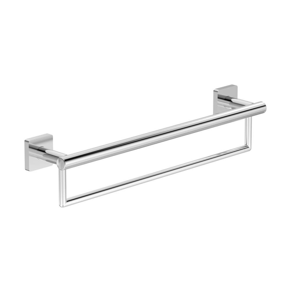 Symmons Duro 24 in. ADA Wall-Mounted Towel Bar in Polished Chrome