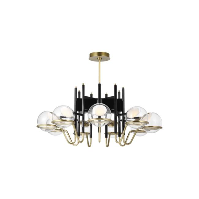 Visual Comfort Modern Collection Crosby Large Chandelier