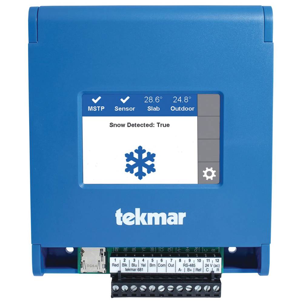 Tekmar BACnet Sensor Interface, Snow/Ice Sensor