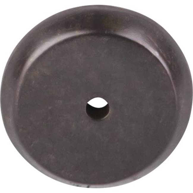 Top Knobs Aspen Round Backplate 1 1/4 Inch Medium Bronze