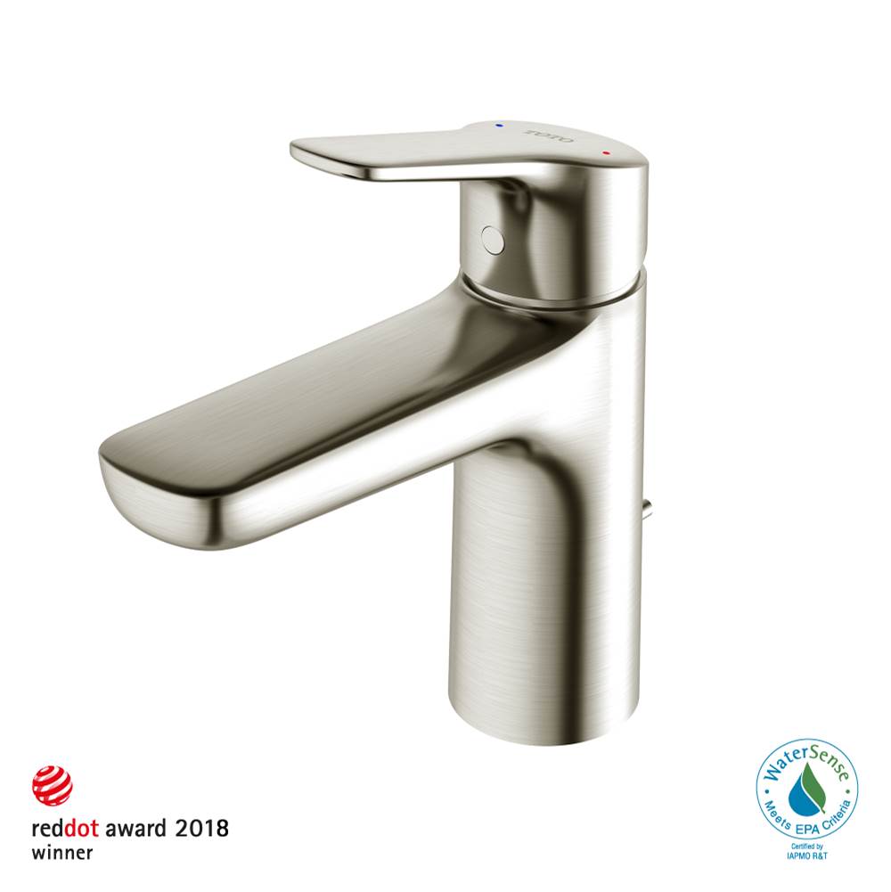 TOTO Toto® Gs Series 1.2 Gpm Single Handle Bathroom Sink Faucet With Comfort Glide Technology And Drain Assembly, Polished Nickel