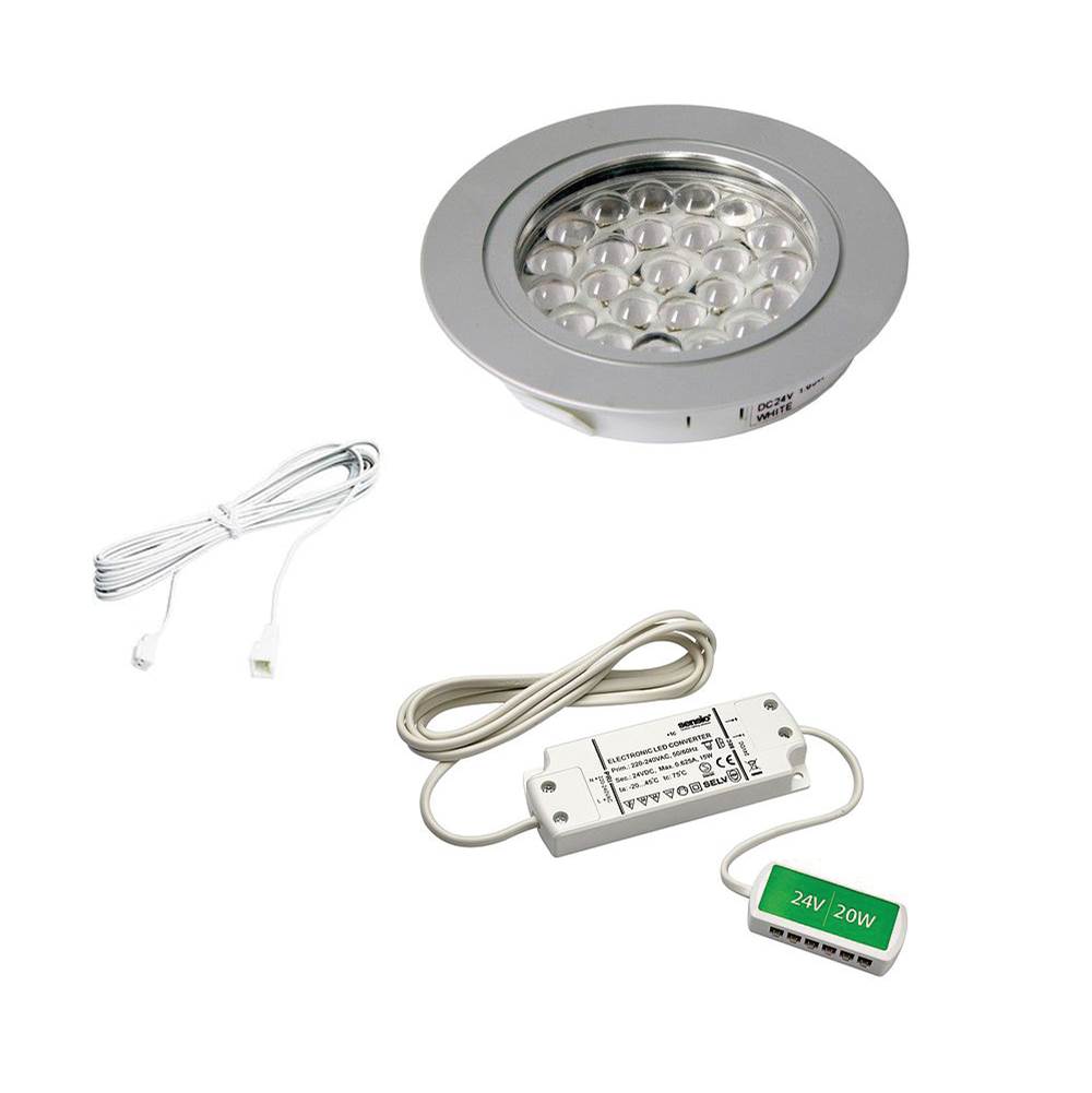 Transolid Under-Cabinet LED Puck Lighting Kit (Non-Dimmable)