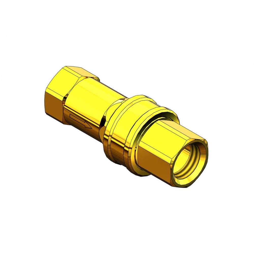 T&S Brass Gas Appliance Connectors, Quick Disconnect, 1/2'' NPT Female Threads