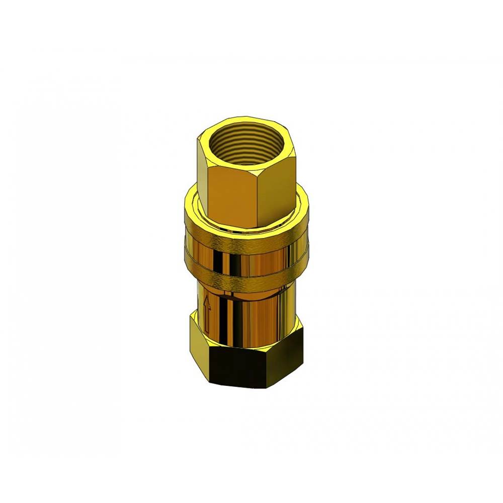 T&S Brass Gas Appliance Connectors, Quick Disconnect, 3/4'' NPT Female Threads