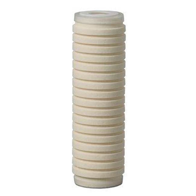 Cuno Commercial Single Systems Drop-In Style Filter Cartridge CFS420IMF, 5560905, 9.75 in and 19.5 in, 5 um NOM
