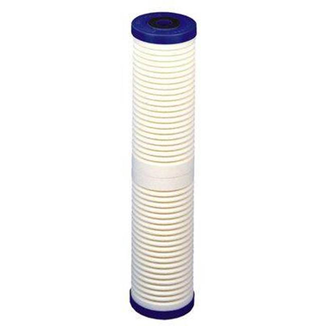 Cuno Commercial Single Systems Drop-In Style Filter Cartridge CFS210-2, 5618907, Large Diameter, 20 in, 5 um