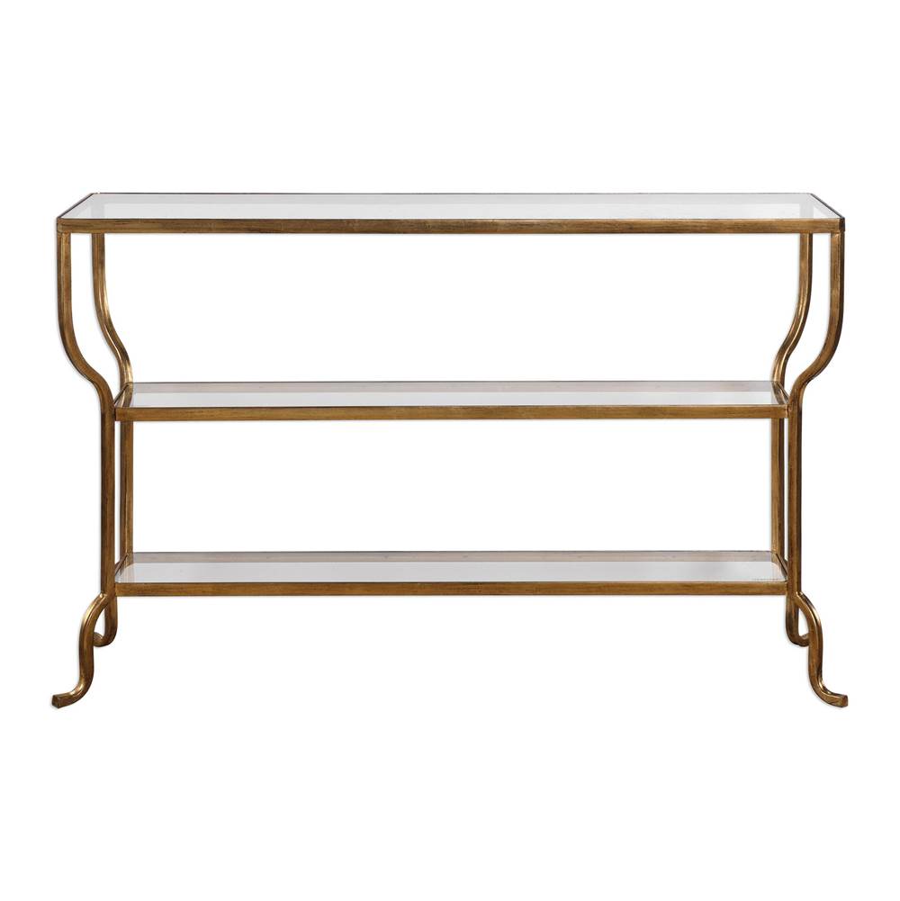 Uttermost Uttermost Deline Gold Console Table