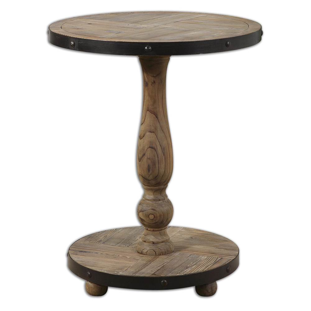 Uttermost Uttermost Kumberlin Wooden Round Table
