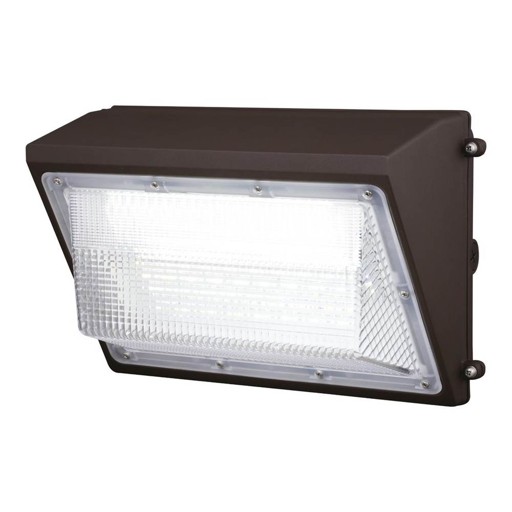 Vaxcel Ray Aluminum Integrated LED Bronze Dusk to Dawn Outdoor Security Flood Light Bright 1500 Lumens