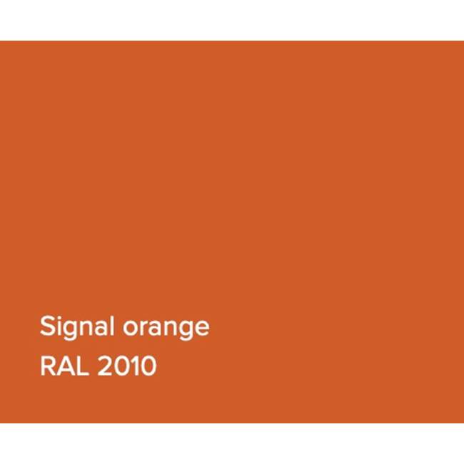 Victoria + Albert RAL Basin Signal Orange Matte