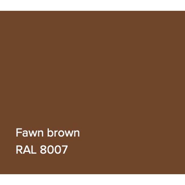 Victoria + Albert RAL Basin Fawn Brown Gloss