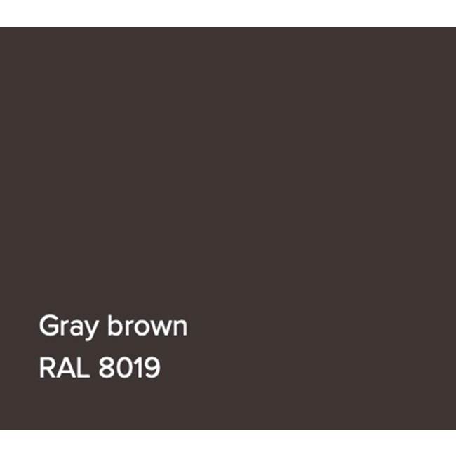 Victoria + Albert RAL Basin Grey Brown Matte