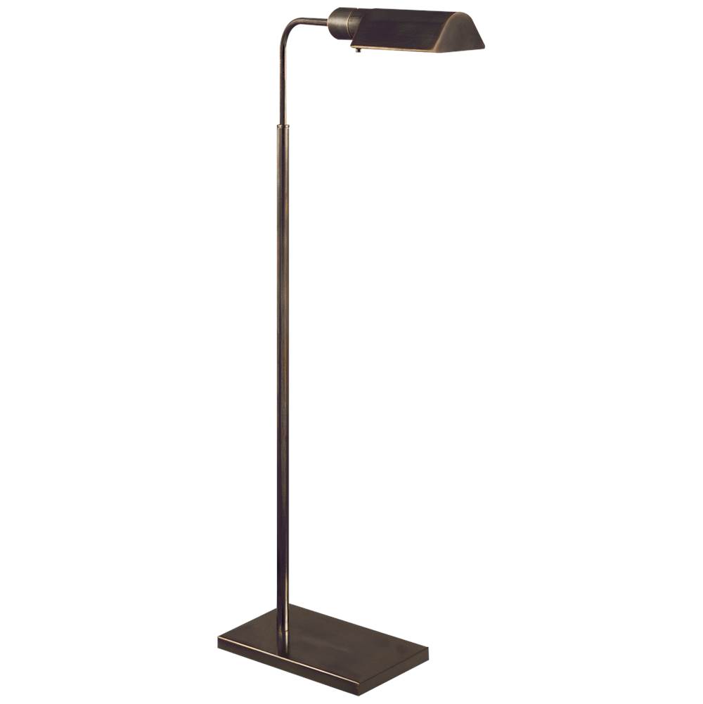 Visual Comfort Signature Collection Studio Adjustable Floor Lamp in Bronze