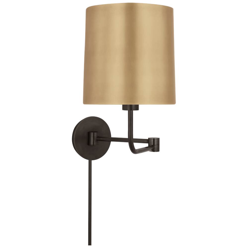 Visual Comfort Signature Collection Go Lightly Swing Arm Wall Light