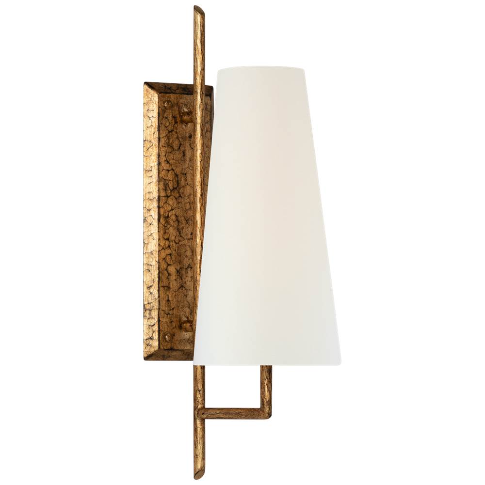 Visual Comfort Signature Collection Ashton Large Single Sculpted Sconce