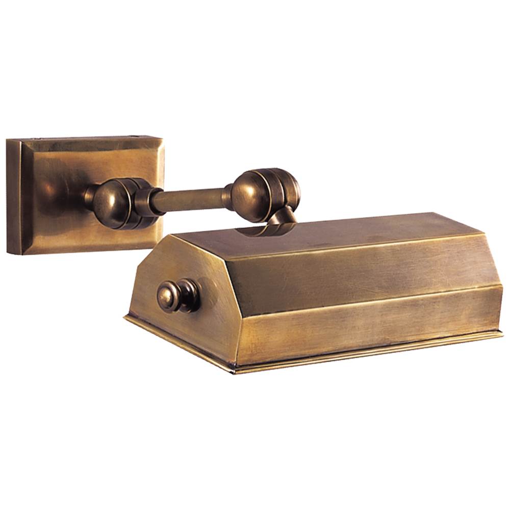 Visual Comfort Signature Collection Dorchester 8'' Picture Light in Antique-Burnished Brass